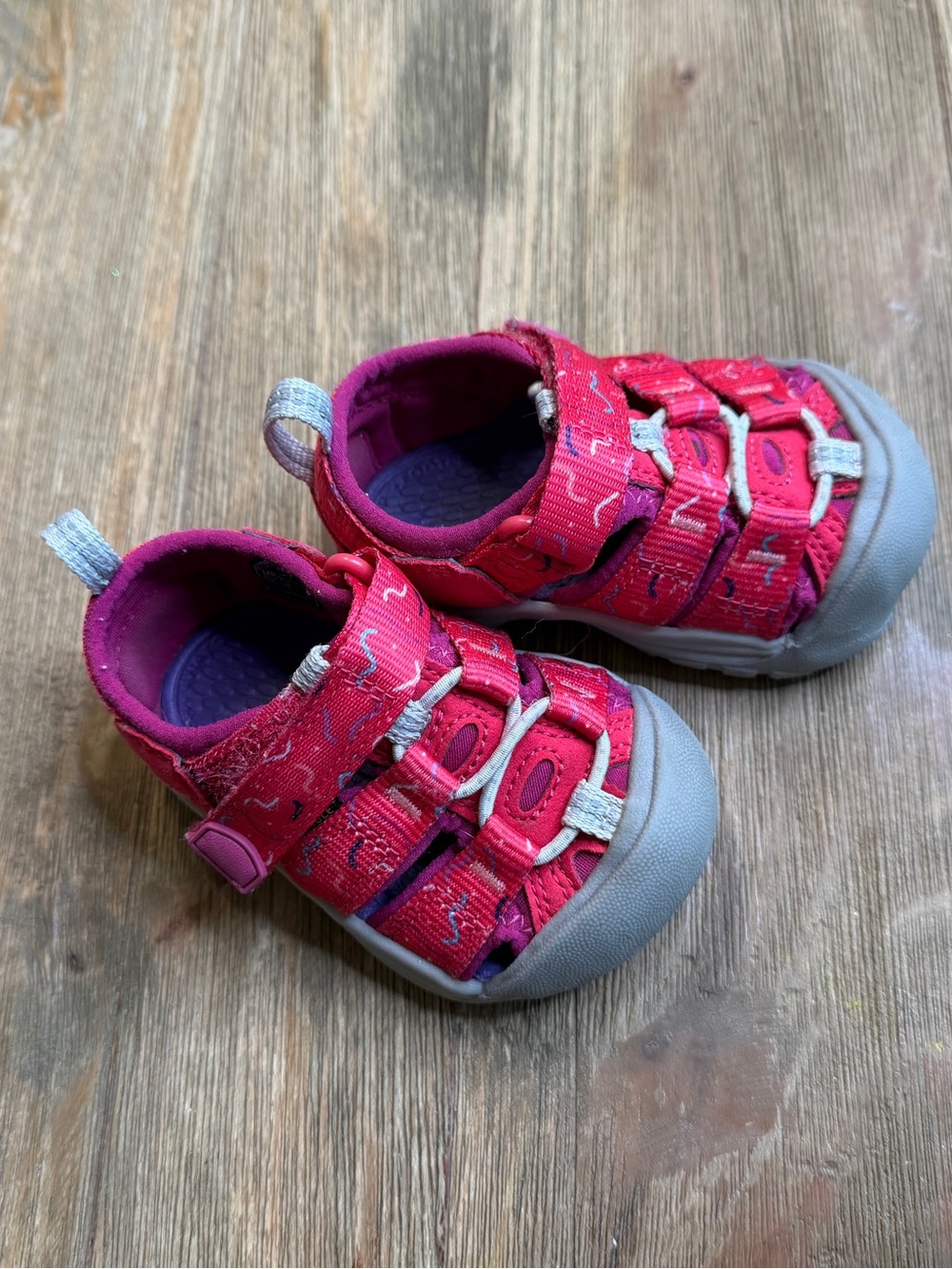 Keen Kids Pink Closed-Toe Sport Sandals Size 4